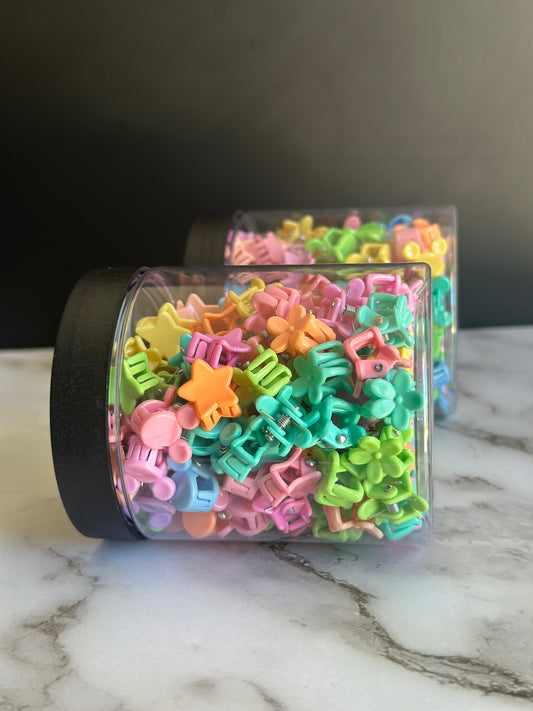 Mini hair clips