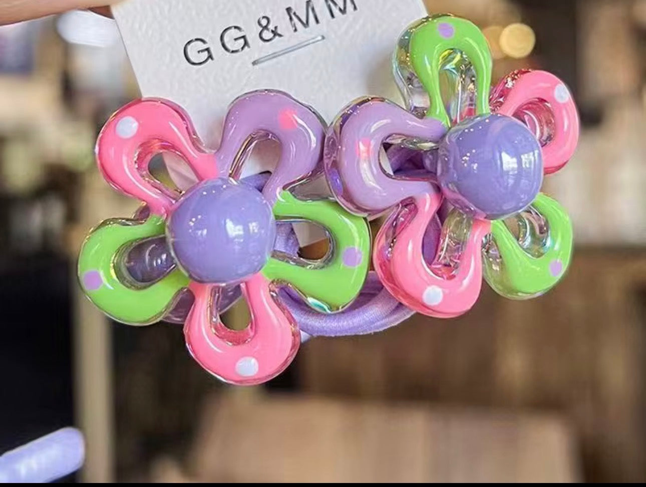 Ponytail holder/ Barrettes