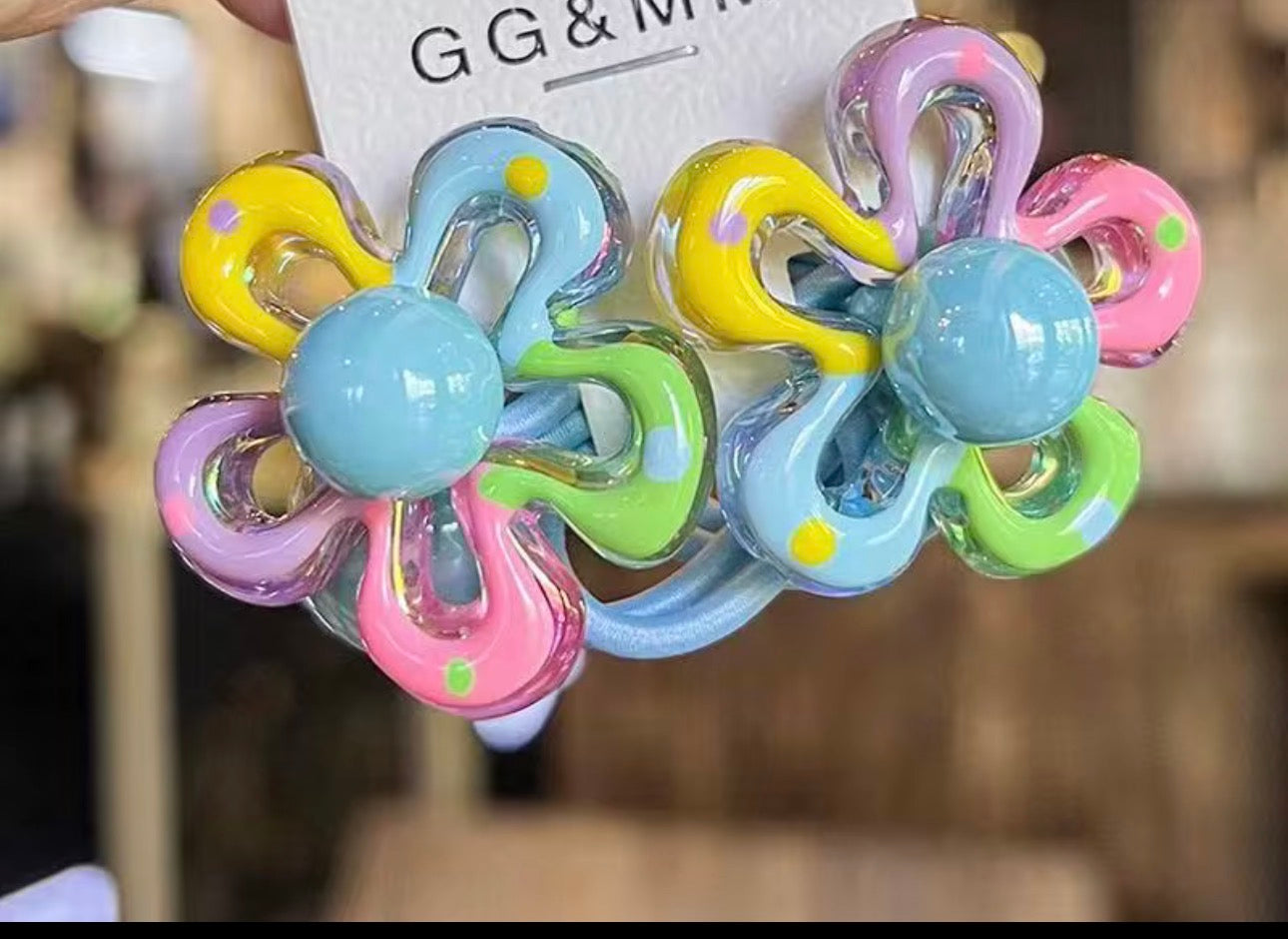 Ponytail holder/ Barrettes