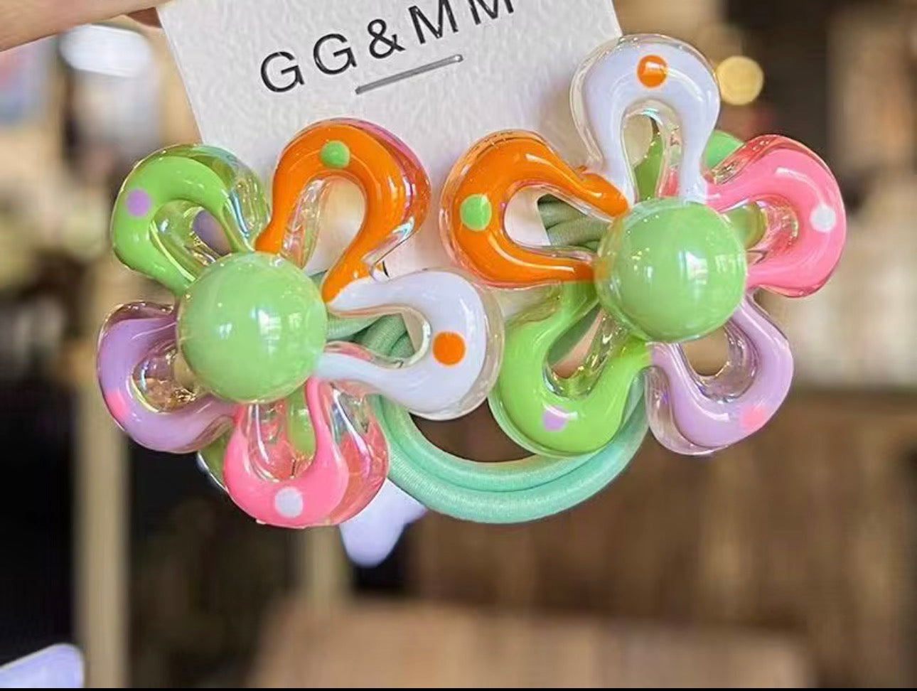 Ponytail holder/ Barrettes